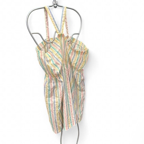 Vintage plus size Pastel striped sun dress xxl (2xl2) 25" x28 - Picture 5 of 6